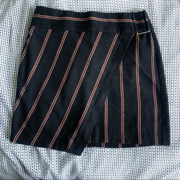 Dynamite Striped Mini Skirt - Picture 2 of 4